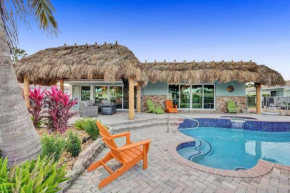 SLICE OF PARADISE! WTRFNT HEATED POOL SPA TIKI home